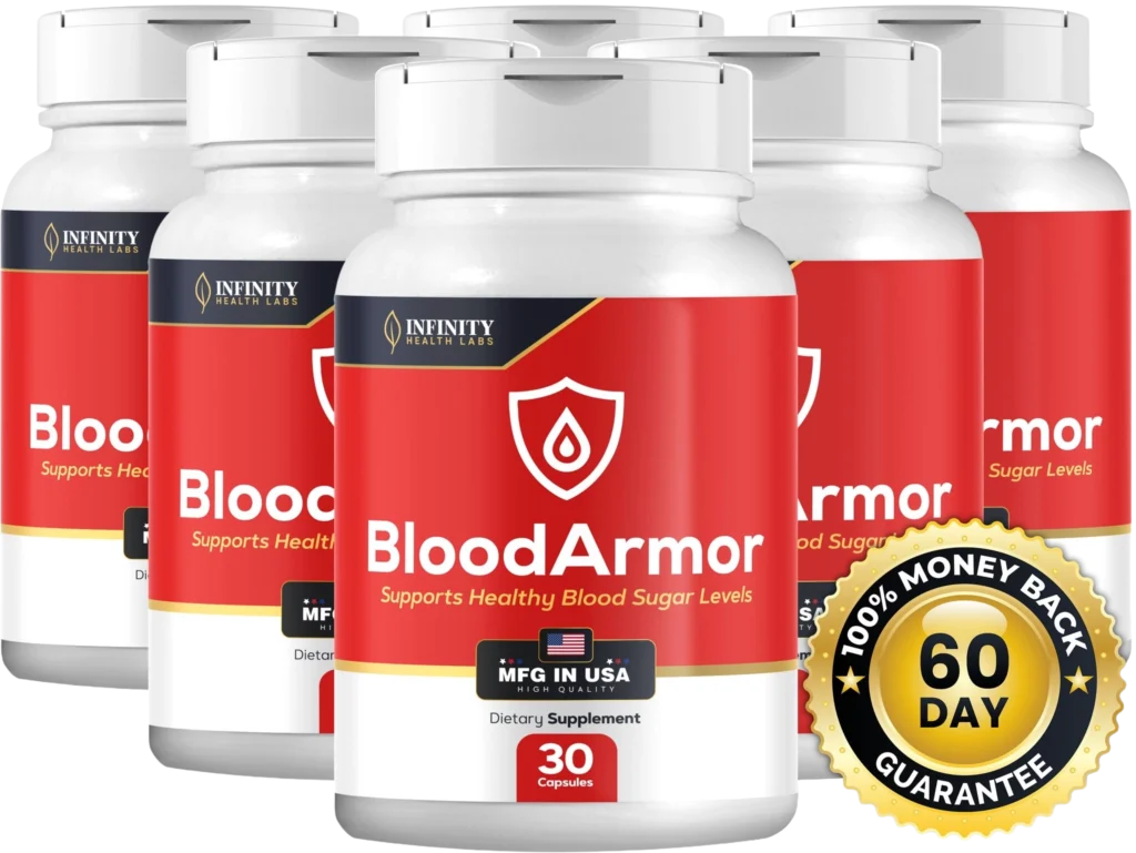BloodArmor 6-bottle pack, 180-Day Supply